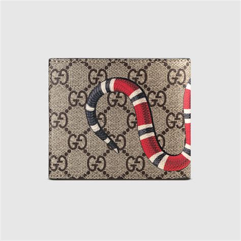 when was the gucci snake wallet made|Gucci snake wallet men's.